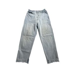 LL Bean Women’s Jeans 28x28 – Light Wash, High Rise, Straight Leg, Vintage